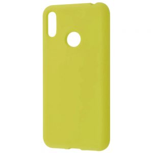 Чохол Original Silicone для Huawei Y7/Y7 Prime Золотий