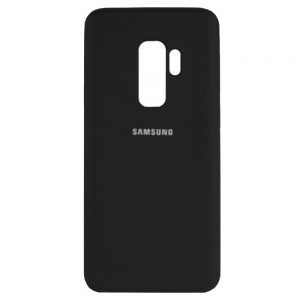 Чохол Original Silicone для Samsung G965 (S9 Plus) Чорний