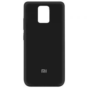 Чохол Original Soft для Xiaomi Redmi Note 9s / Note 9 Pro / Note 9 Pro Max Чорний
