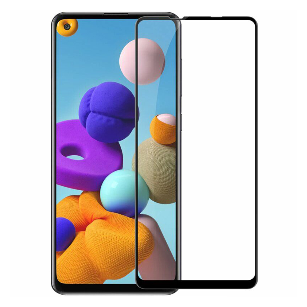 Захисне скло для HUAWEI P40 Lite E (0.3 мм, 4D ARC чорний) Люкс - Зображення 2