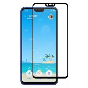 Захисне скло для XIAOMI Mi 8 Lite / Mi 8x Full Glue Анти-шпигун (0.3 мм, 2.5D, чорний)