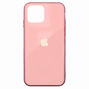 Чохол скляний для Apple iPhone 11 Рожеве Золото