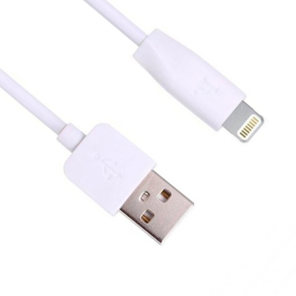 Кабель USB Hoco X1 Rapid Lightning Білий 1м - Зображення 4