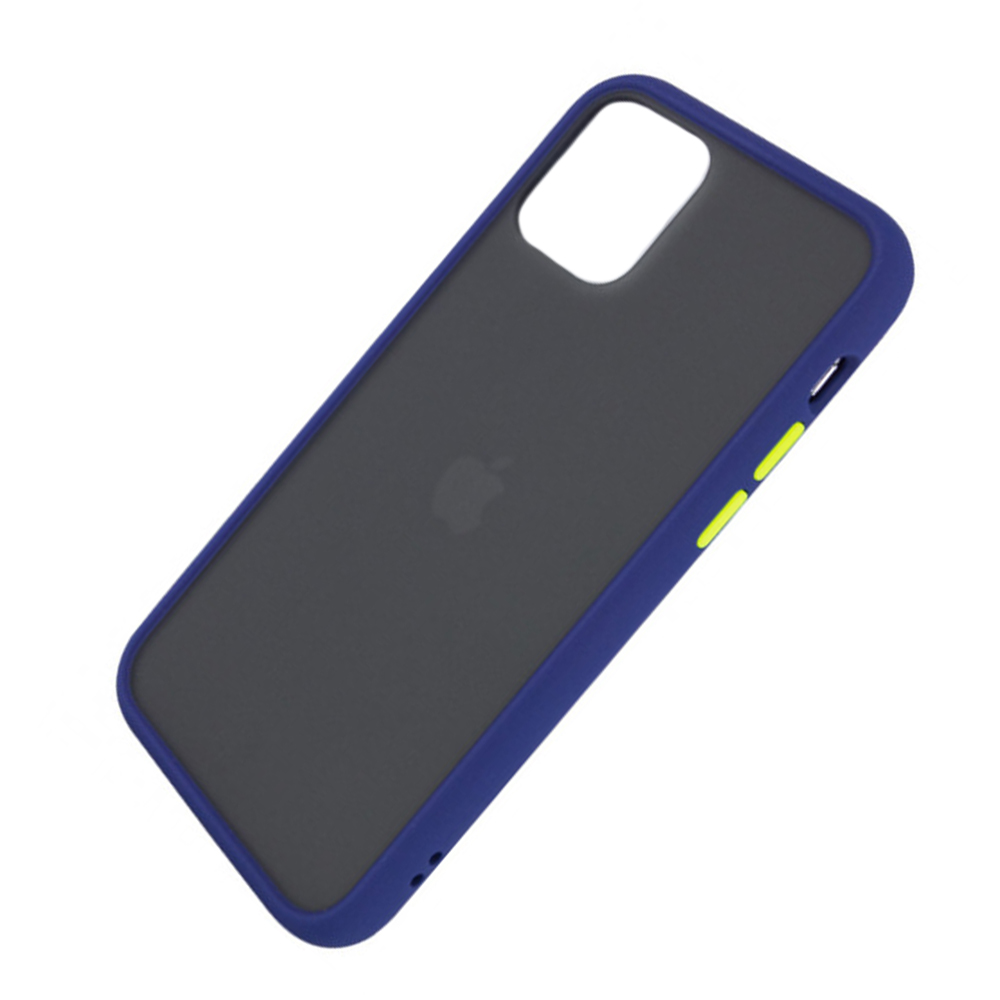Чохол TPU + PC LikGus Maxshield для Apple iPhone 11 Pro Max (6.5") (Синій) - Зображення 4