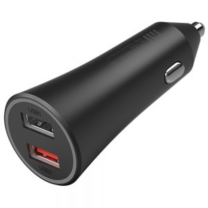 Автомобільний зарядний пристрій Xiaomi (2 USB / 37 Вт) Чорний
