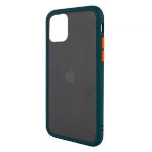 Чохол TPU + PC LikGus Maxshield для Apple iPhone 11 Pro (5.8 ") (Синій-зелений / Marine Blue)