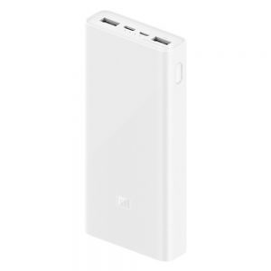 Портативний акумулятор Xiaomi Power Bank 3 (2USB + Type-C) 20000mAh Білий