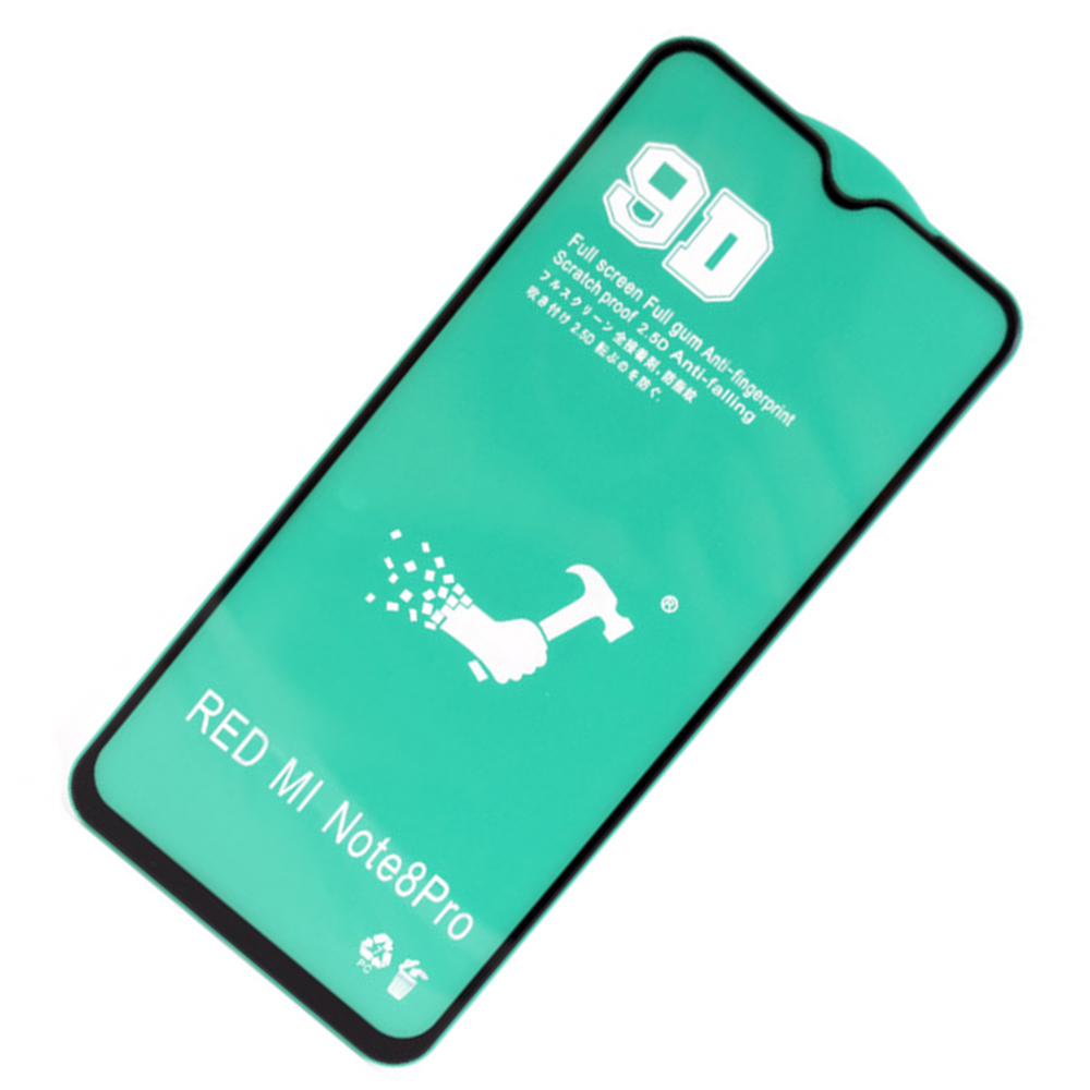 Захисна плівка Ceramica для Xiaomi Redmi Note 8 /Redmi 8 Full Glue Чорний - Зображення 4