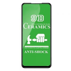 Захисна плівка Ceramica для Xiaomi Redmi Note 9s/Note 9 Pro/Poco X3/Poco F3/Mi 10i Full Glue (Чорний)