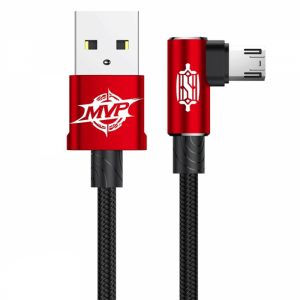 Кабель Baseus MVP Elbow Type USB для Micro 2A 1м Червоний