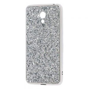 Чохол Remax Glitter Siliconе для Meizu M6 Срібний
