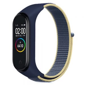 Ремінець Nylon для Xiaomi Band 3/4 Чорний