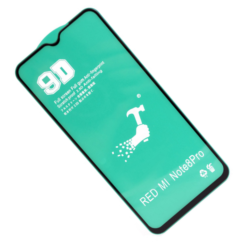 Захисна плівка Ceramica для Xiaomi Redmi Note 8 /Redmi 8 Full Glue Чорний - Зображення 3