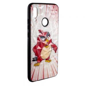 Чохол Crazy Prism для Huawei P Smart 2019 Angry Birds (#1 Червоний)