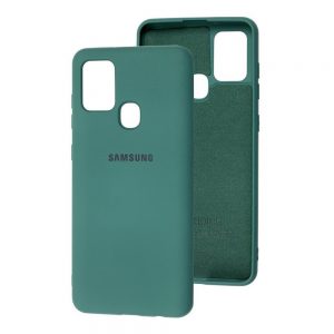 Чохол Original Soft для Samsung A21S Темно -зелений