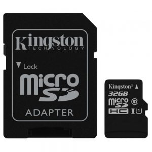 Карта пам'яті Kingston Canvas Select Plus microSDHC 32Gb UHS-I (Class 10) (R-100MB/s) (adapter SD)