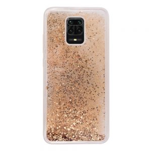 Чохол TPU+PC Sparkle (glitter) для Xiaomi Redmi Note 9s / Note 9 Pro / Note 9 Pro Max (Золотий)