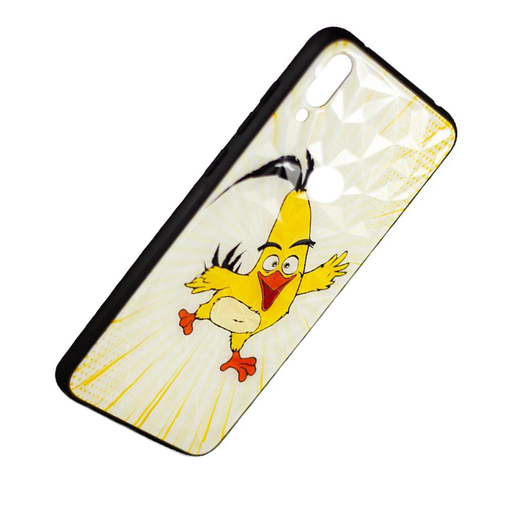 Чохол Crazy Prism для Huawei Y7 2019 Angry Birds (#2 Чак) - Зображення 4
