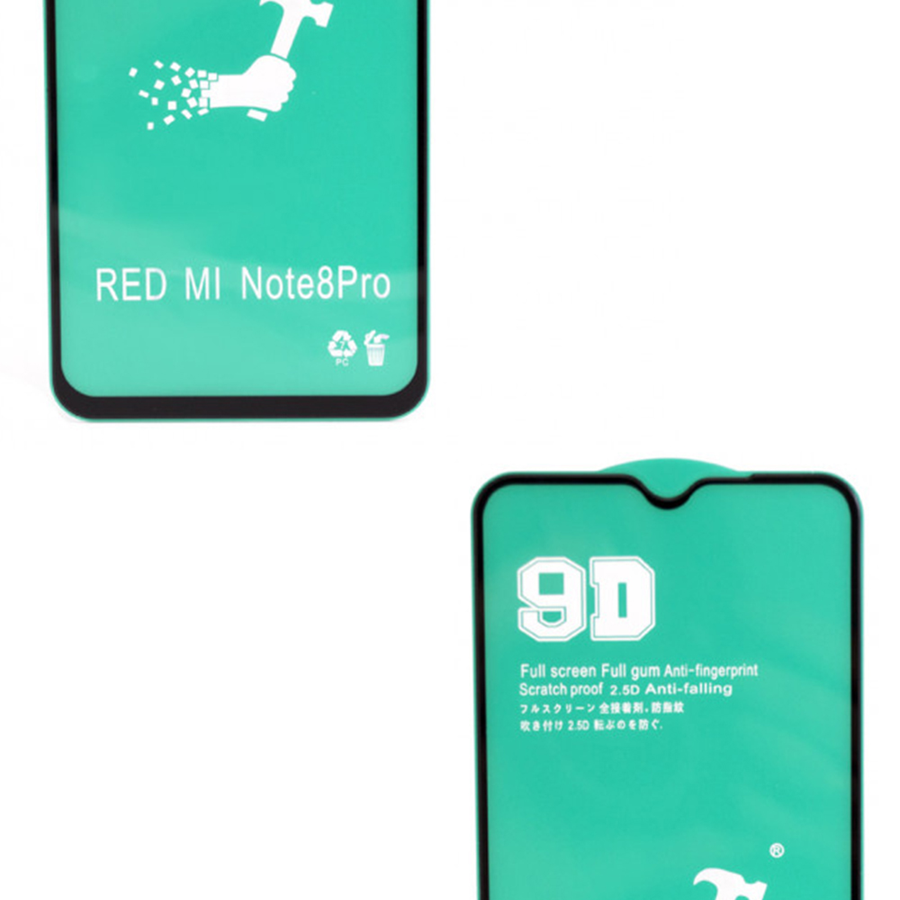 Захисна плівка Ceramica для Xiaomi Redmi Note 8 /Redmi 8 Full Glue Чорний - Зображення 2