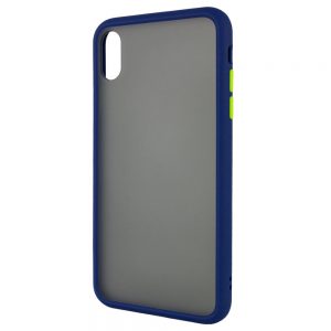 Чохол TPU + PC LikGus Maxshield для Apple iPhone XS Max (6.5 ") (Синій)