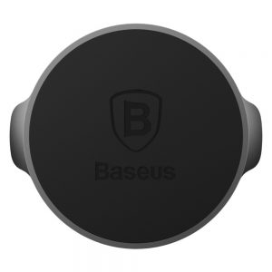 Автомобільний тримач Baseus Small Ears Magnetic Flat Type Чорний