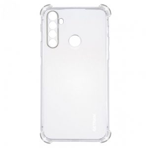 Чохол GETMAN Ease logo посилені кути для Xiaomi Redmi Note 8T Прозорий