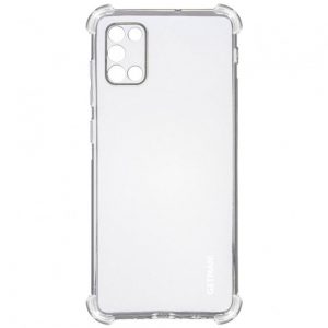 Чохол GETMAN Ease logo посилені кути для Samsung Galaxy A31 Прозорий
