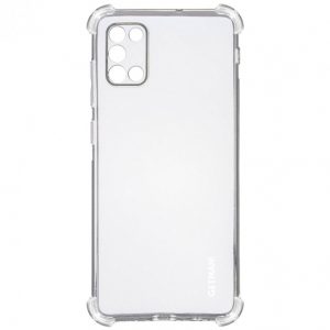 Чохол GETMAN Ease logo посилені кути для Samsung Galaxy M31 Прозорий