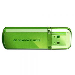 Флеш-пам'ять SiliconPower Helios 101 16Gb USB 2.0 Зелений