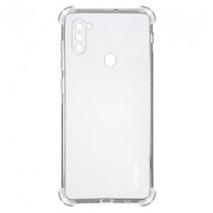 Чохол GETMAN Ease logo посилені кути для Samsung Galaxy A11 Прозорий