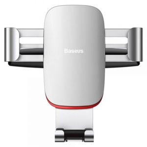 Автомобільний тримач Baseus Metal Age Gravity Car Mount (CD Version) Срібний
