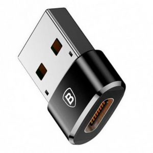 Перехідник OTG Baseus Exquisite Type-C to USB Converter Чорний