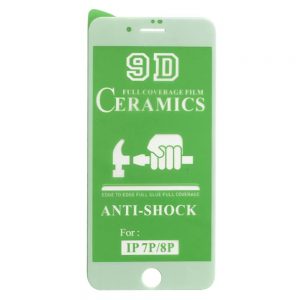Захисна плівка Ceramica для Apple iPhone 6/7 Full Glue Білий