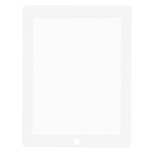 Захисне скло для APPLE iPad 2/3/4 (0.3 мм, 10D, білий)