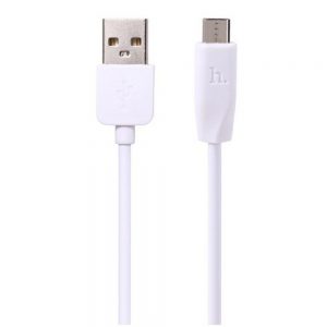 Кабель USB Hoco X1 Rapid MicroUSB Білий 1m