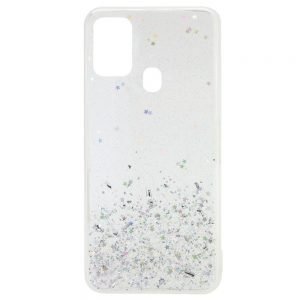 Чохол Star Glitter для Samsung Galaxy M31 (Прозорий)