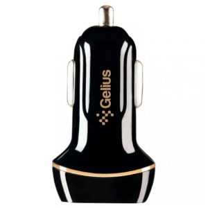 Автомобільний зарядний пристрій Gelius Ultra Voyager GU-CC02 2USB 2.4A + Кабель Type-C Чорний