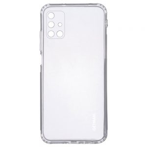 Чохол GETMAN Clear 1,0 mm для Samsung Galaxy M51 (Прозорий)