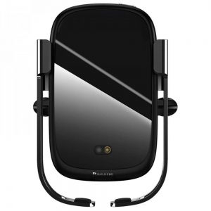 Автомобільний тримач з бездротовою зарядкою Baseus Wireless Charger Holder Чорний