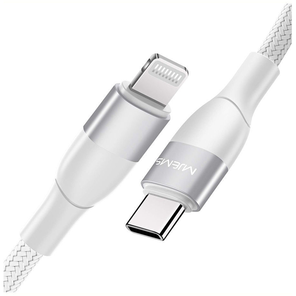 Кабель USB Usams US-SJ330 Type-C - Lightning Білий 1,2 м - Зображення 2