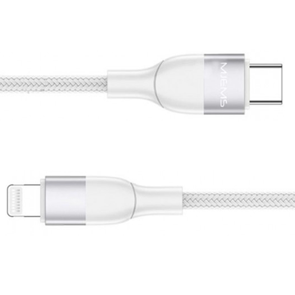 Кабель USB Usams US-SJ330 Type-C - Lightning Білий 1,2 м - Зображення 4