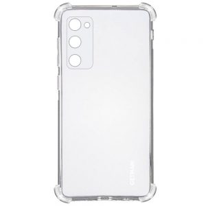 Чохол GETMAN Ease logo посилені кути для Samsung Galaxy S20 FE Прозорий