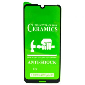 Захисна плівка Ceramica для Huawei Y7 (2019) / Y7 Pro (2019) / Y7 Prime Full Glue (чорний)