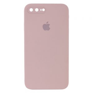 Чохол Silicone Square Full Camera Protective (AA) для Apple iPhone 7 plus / 8 plus (Рожевий / Pink Sand)