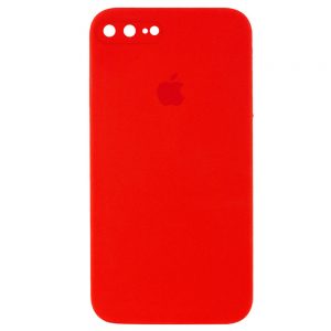 Чохол Silicone Square Full Camera Protective (AA) для Apple iPhone 7 plus / 8 plus (Червоний / Red)