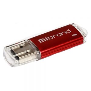 Флеш-пам'ять Mibrand Cougar 4Gb USB 2.0 Червоний
