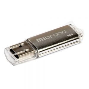 Флеш-пам'ять Mibrand Cougar 8Gb USB 2.0 Срібний