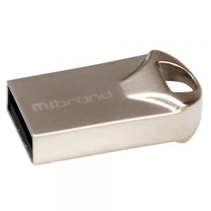Флеш-пам'ять Mibrand Hawk 16Gb USB 2.0 Cрібний