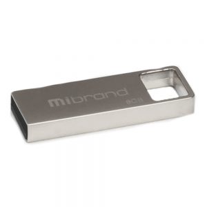 Флеш-пам'ять Mibrand Shark 8Gb USB 2.0 Срібний
