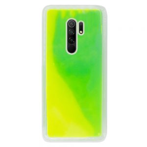 Чохол Neon Sand glow in the dark для Xiaomi Redmi 9 (Зелений)